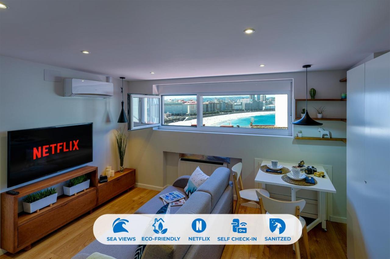 Orzan Beach 1 By Thebluewaveapartments Com A Coruna Exterior photo